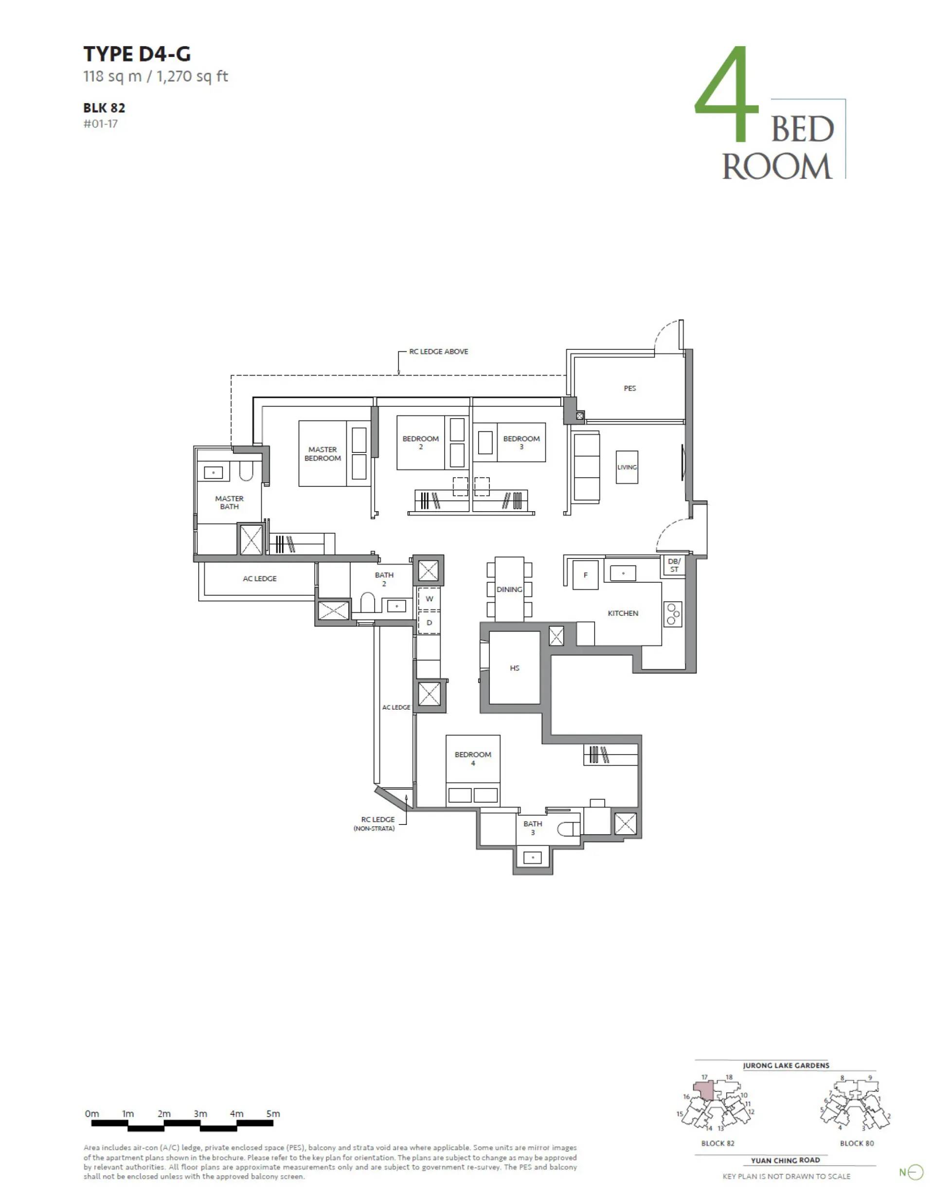 The Lakegarden Residences floorplan